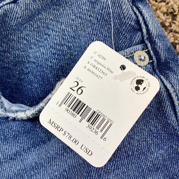 NWT FP We the Free Maggie Mid-rise Straight leg Jeans - Picture 11 of 11